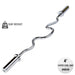 Body Solid 2-Inch Olympic Super Curl Bar OB48 front view
