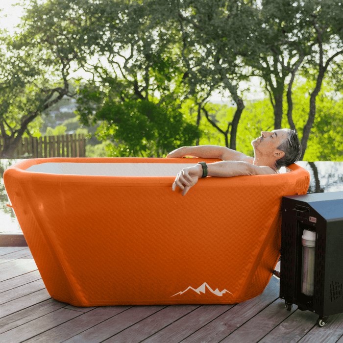 Icebound Essentials The Big Tex Endurance Plunge Tub — filtration system