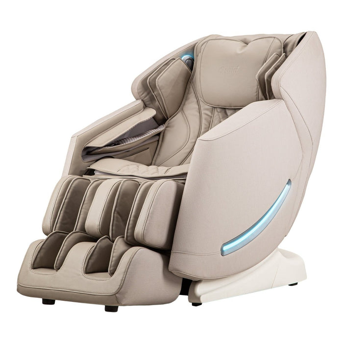 Osaki OS-3D Aspire – 3D Massage Mechanism & SL side profile showing SL-Track length