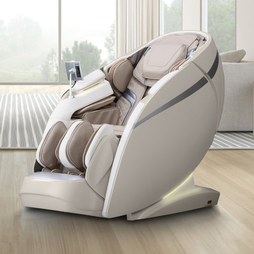 Osaki OS-Pro 4D DuoMax – 3D Massage Mechanism & Voice Control massage chair upright in living-room setting