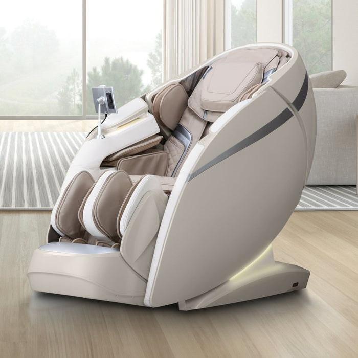 Osaki OS-Pro 4D DuoMax – 3D Massage Mechanism & Voice Control massage chair upright in living-room setting