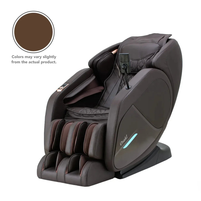 Osaki 3D 4000LE – 3D Massage Mechanism & SL reclined in zero-gravity position showing full body coverage