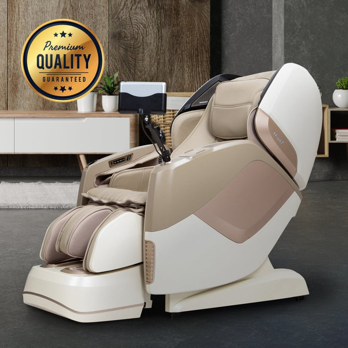 Osaki 4D Maestro LE 2.0 – 4D Massage Mechanism & SL massage chair upright in living-room setting