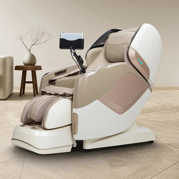 Osaki 4D Maestro LE 2.0 – 4D Massage Mechanism & SL reclined in zero-gravity position showing full body coverage