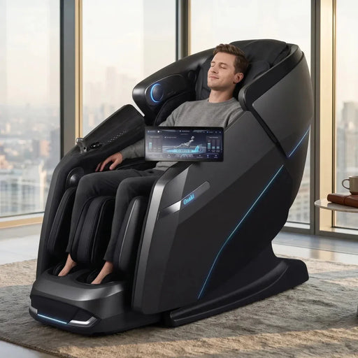 Osaki Vanguard Duo 4D massage chair front view