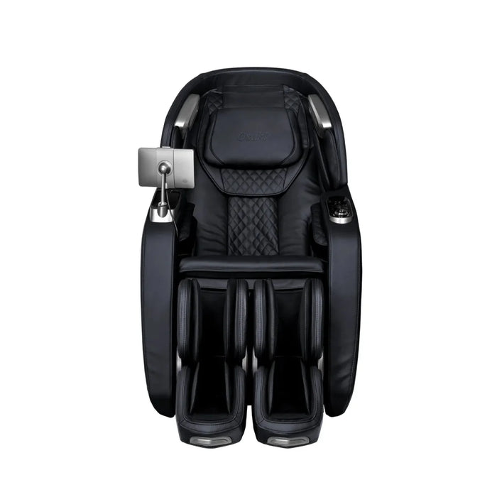 Osaki 4D+3D Bravo Duo Flex – 4D Massage Mechanism & SL feature highlight infographic