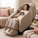 Osaki 5D+4D Kairos Duo – 4D Massage Mechanism & SL massage chair upright in living-room setting