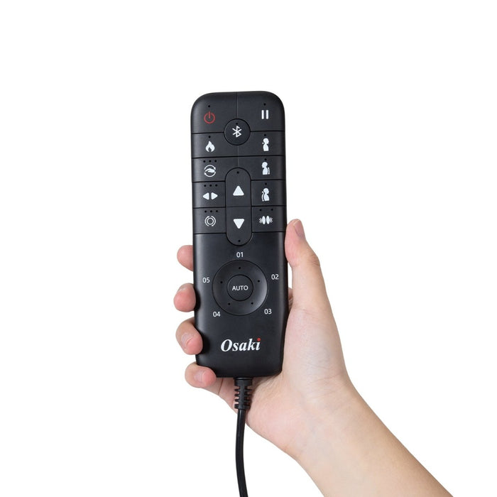 Osaki Bliss VL – SL touchscreen / control panel close-up