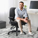 Osaki OS-1028B Lux-Ergo Office Chair (Mesh) Ergonomic Office Chair — front view