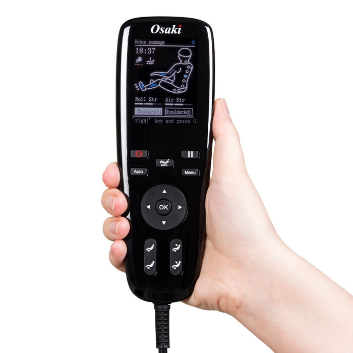 Osaki OS-3D Tao – 3D Massage Mechanism & SL headrest and shoulder air-compression detail
