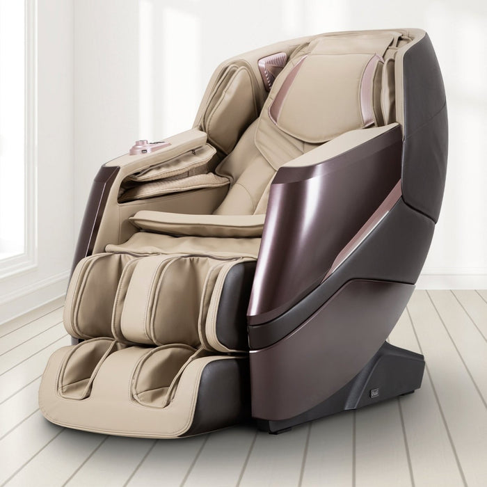 Osaki OS-3D Tao – 3D Massage Mechanism & SL massage chair upright in living-room setting