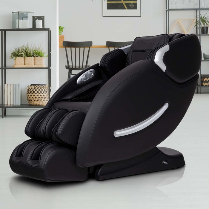 Osaki OS-4000XT – 2D Massage Mechanism & L massage chair upright in living-room setting