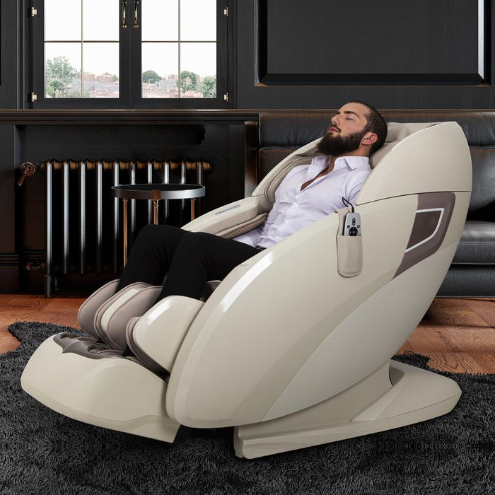 Osaki OS-Pro Tecno 3D massage chair upright in living-room setting