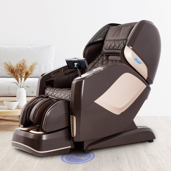 Osaki OS-Pro Maestro LE – 4D Massage Mechanism & SL reclined in zero-gravity position showing full body coverage