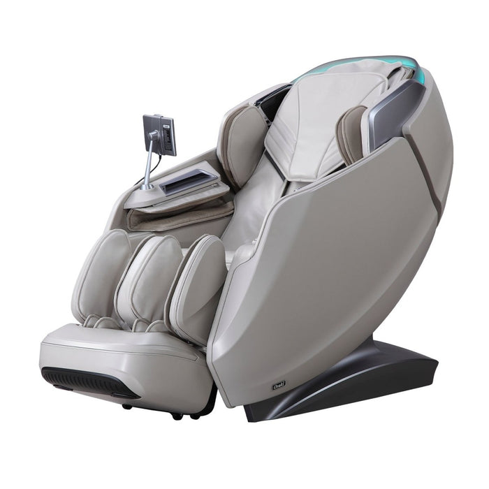 Osaki Platinum 4D Avalon – 4D Massage Mechanism & 3D Massage Mechanism reclined in zero-gravity position showing full body coverage