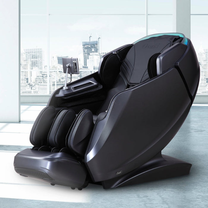 Osaki Platinum 4D Avalon – 4D Massage Mechanism & 3D Massage Mechanism foot-and-calf compression module detail