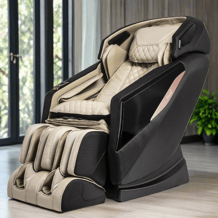 Osaki Pro Yamato – L massage chair upright in living-room setting