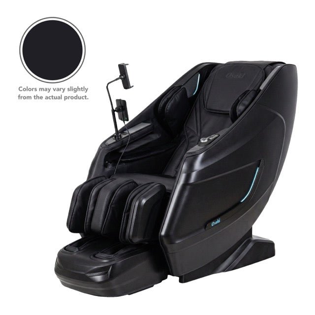 Osaki Virtus Duo 4D+3D – 4D Massage Mechanism & 3D Massage Mechanism side profile showing SL-Track length