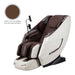 Osaki Virtus Duo 4D+3D – 4D Massage Mechanism & 3D Massage Mechanism foot-and-calf compression module detail