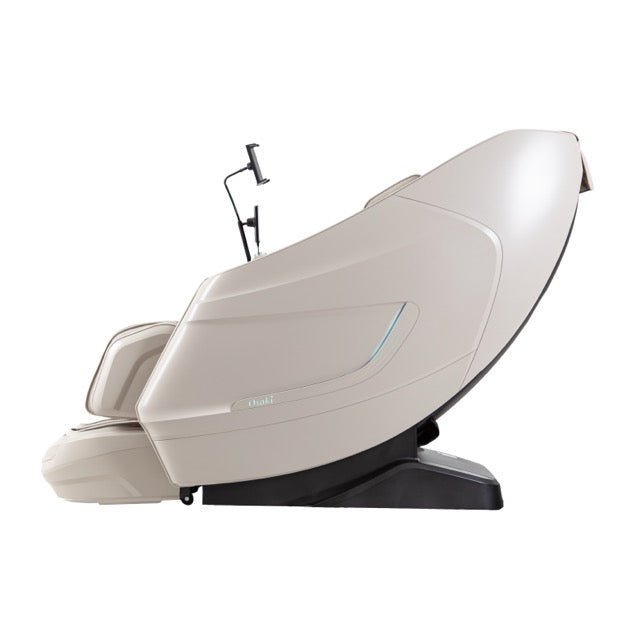 Osaki Virtus Duo 4D+3D – 4D Massage Mechanism & 3D Massage Mechanism dimensional diagram showing footprint and clearance