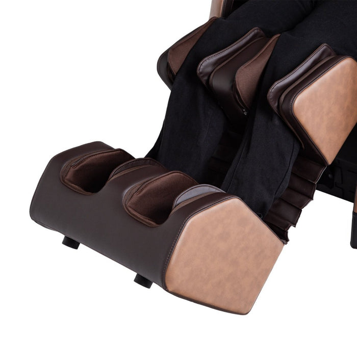 Osaki Ziva – 2D Massage Mechanism & SL side profile showing SL-Track length