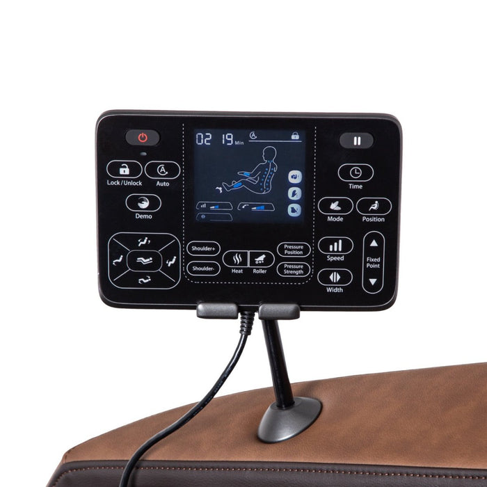 Osaki Ziva – 2D Massage Mechanism & SL touchscreen / control panel close-up