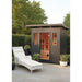 SunRay Pacific 4-Person Outdoor Infrared Sauna 400D6 — exterior view