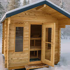 Dundalk Canadian Timber Palmer Cabin Outdoor Sauna - CTC68W