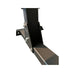 Paradigm BHPT bar holder and plate tree - detail view showing loaded with bumper plates