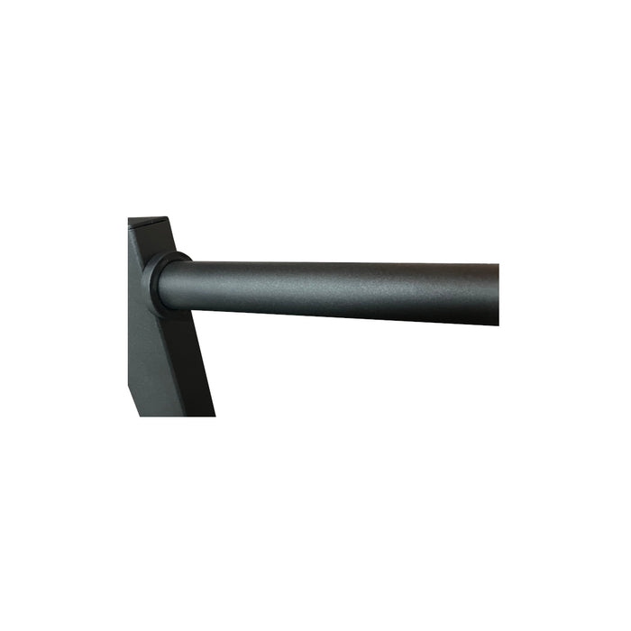Paradigm BHPT bar holder and plate tree - close-up detail showing base and frame detail
