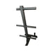 Paradigm BHPT bar holder and plate tree - rear angle view showing side angle with plates