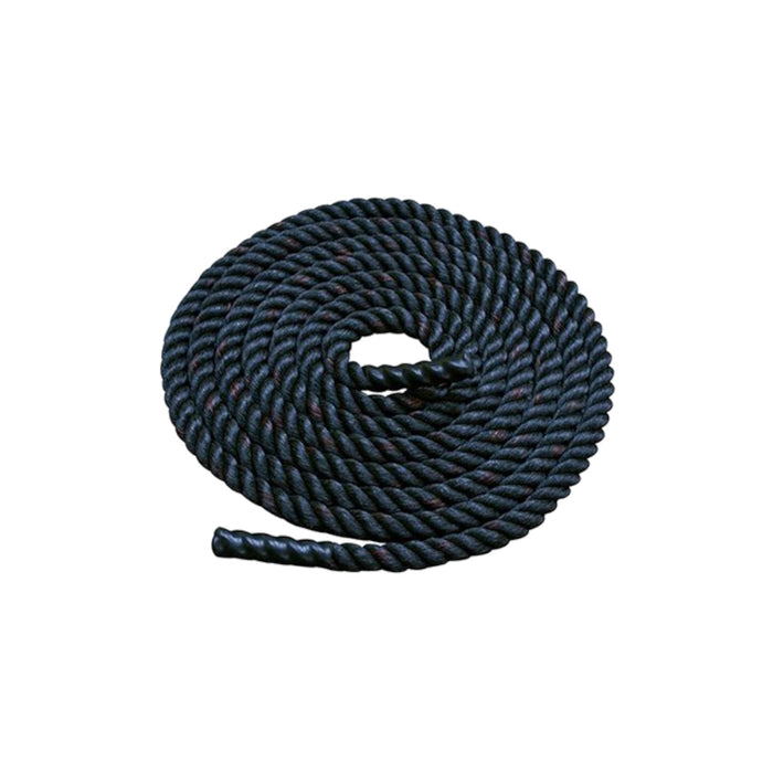 Paradigm X-BR930 30 ft battle rope - alternate angle view showing sweat-resistant handle