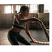 Paradigm X-BR930 30 ft battle rope - rear angle view showing handle close-up, Peak Flow Fitness