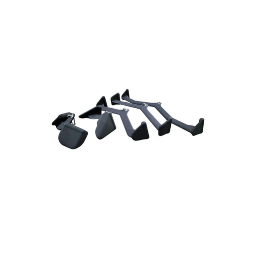 Paradigm X-GRIP5 cable bar set - alternate angle view showing rubber-coated X-Grip handle