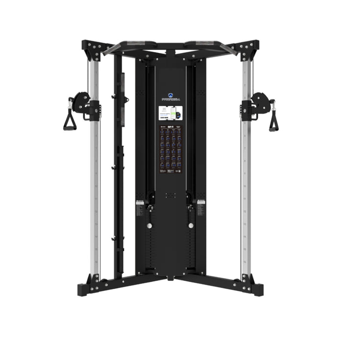 Paradigm DAP-FT functional trainer - main front angle view for home and light-commercial gyms