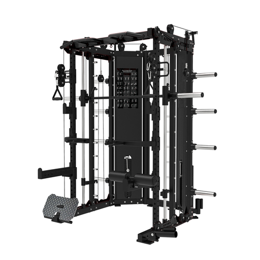 Paradigm DSHR-2S PRO 2-Stack PRO Training System - front angle view of the complete all-in-one trainer