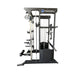 Paradigm DSHR-2S+ 2-Stack Training System - side view of the half rack and Smith machine