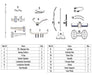 Paradigm DSHR-2S+ 2-Stack Training System - accessory view showing optional add-ons