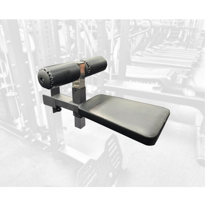 Paradigm DSHR-OPT-SEAT DSHR lat pulldown seat - detail view showing knee pad adjustment