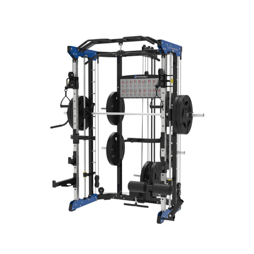Paradigm DSHR-1PL Plate Loaded Training System - front angle view of the complete plate loaded system