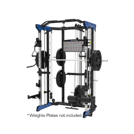 Paradigm DSHR-1PL Plate Loaded Training System - alternate front angle showing the Smith machine