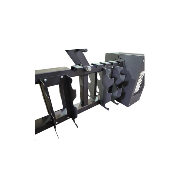 Paradigm FB-1 FitBox storage bench - close-up detail view for home and light-commercial gyms