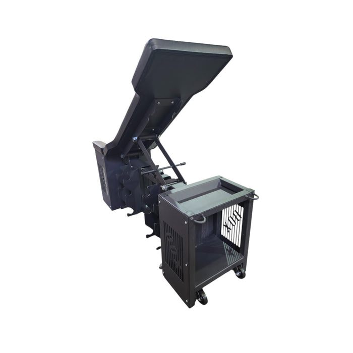 Paradigm FB-1 FitBox storage bench - third alternate angle view for home and light-commercial gyms