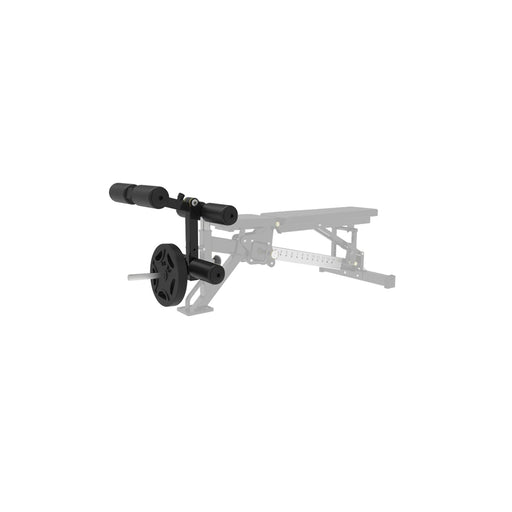 Paradigm MFB Leg Station leg extension/curl attachment - main front angle view for home and light-commercial gyms