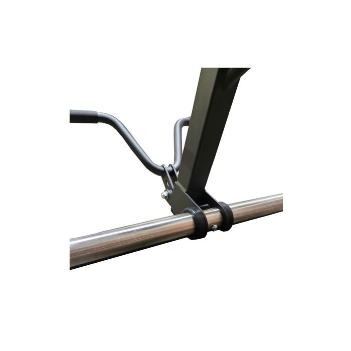 Paradigm MFB Arm Station preacher curl attachment - second alternate angle view for home and light-commercial gyms