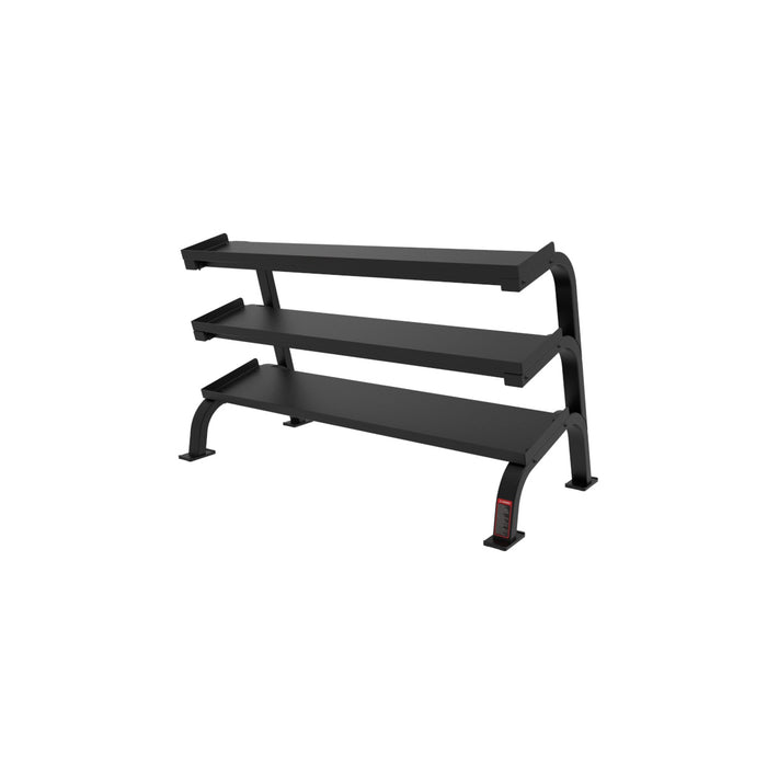 Paradigm PC-ST42 3-tier dumbbell rack - main product view showing three storage levels