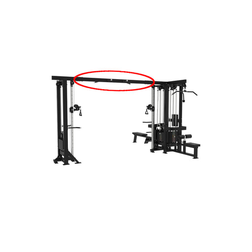 Paradigm MS-CONN multi-stack connector - alternate angle view for home and light-commercial gyms