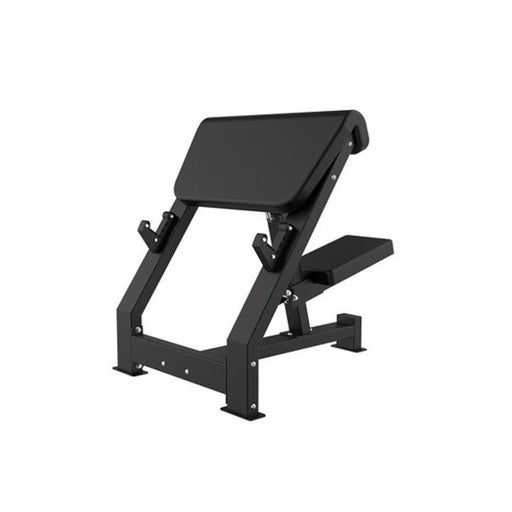 Paradigm PC-BE13 preacher curl bench - main front angle view for home and light-commercial gyms