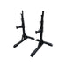 Paradigm SQST Portable Squat Stands with Spotters and J-Cups - alternate angle showing the full pair