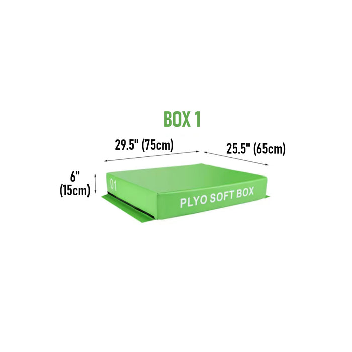Paradigm S-PLY stackable plyo box set - detail view showing red level 03 box, Peak Flow Fitness